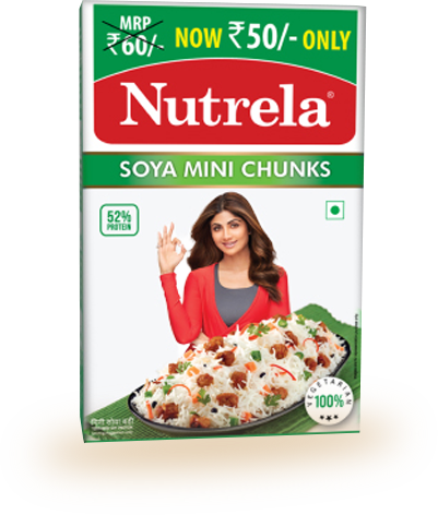 Nutrela Soya Mini Chunks pack