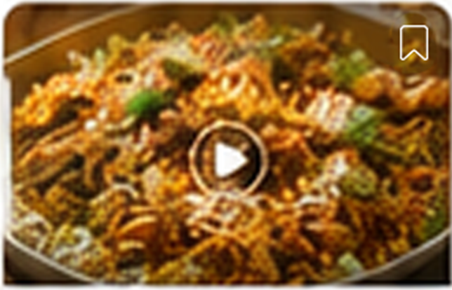 Soya Chunks Biryani