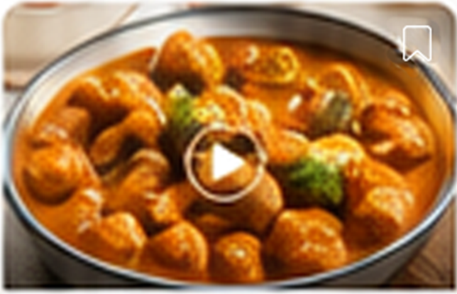 Soya Chunks Curry